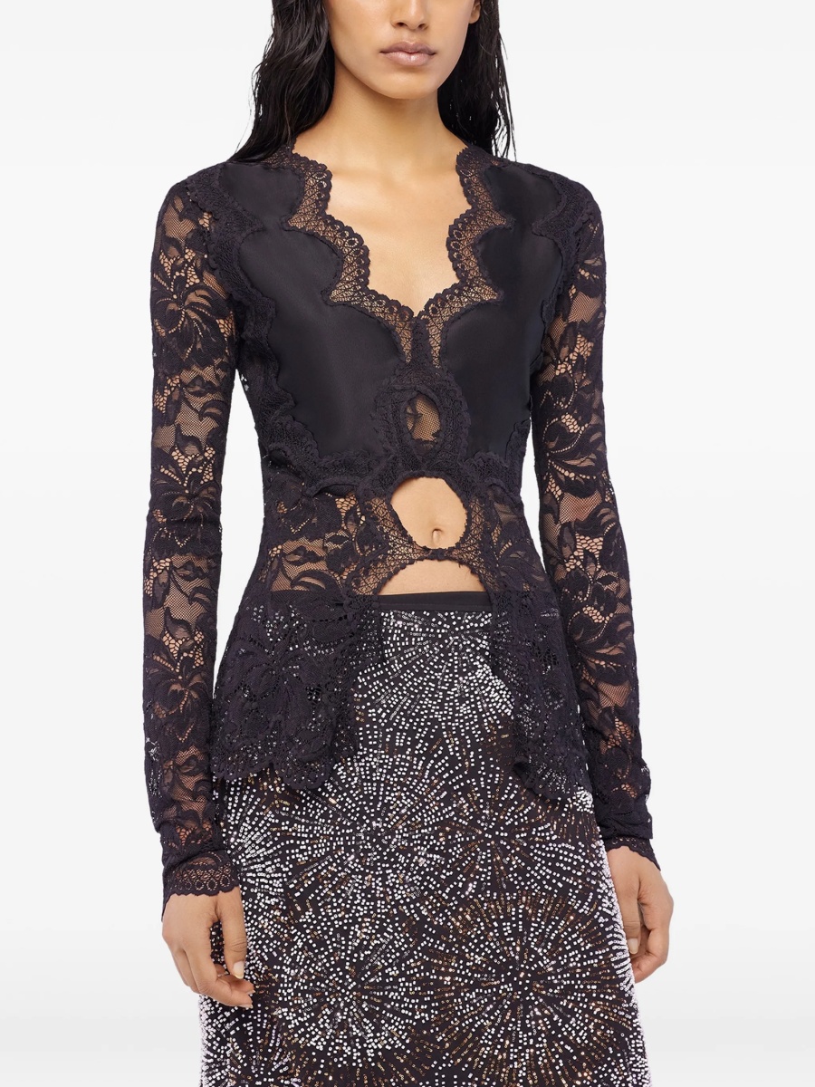 Bluza RABANNE neagra - Img 4