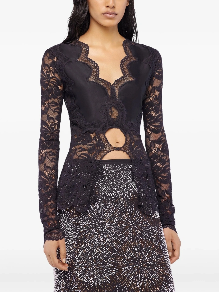 Bluza RABANNE neagra - Img 4