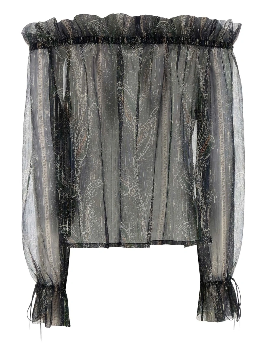 Bluza Saint Laurent neagra - Img 2