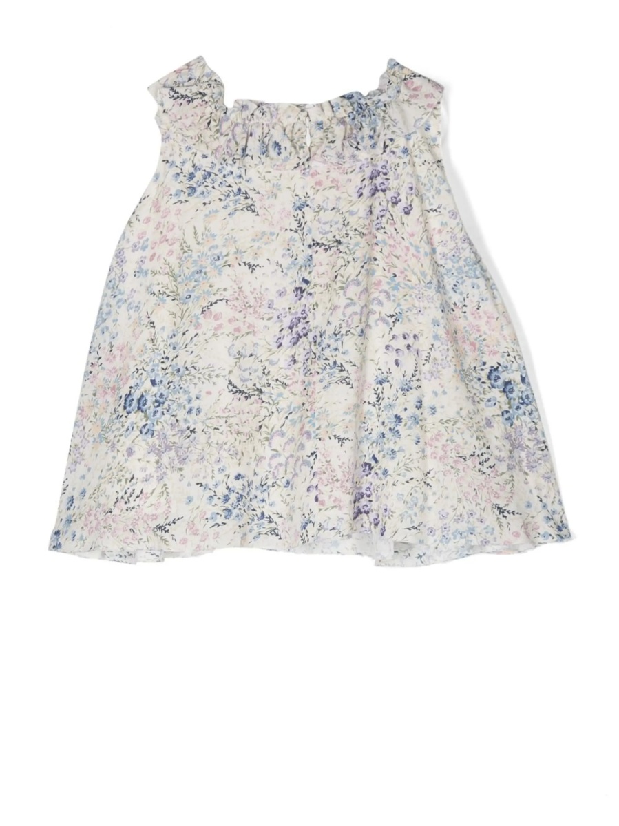 Bluza SIMONETTA alba din vascoza - Img 2