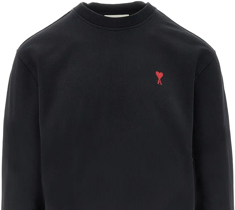 Bluza trening Ami de Coeur embroidery crewneck sweatshirt - Img 2