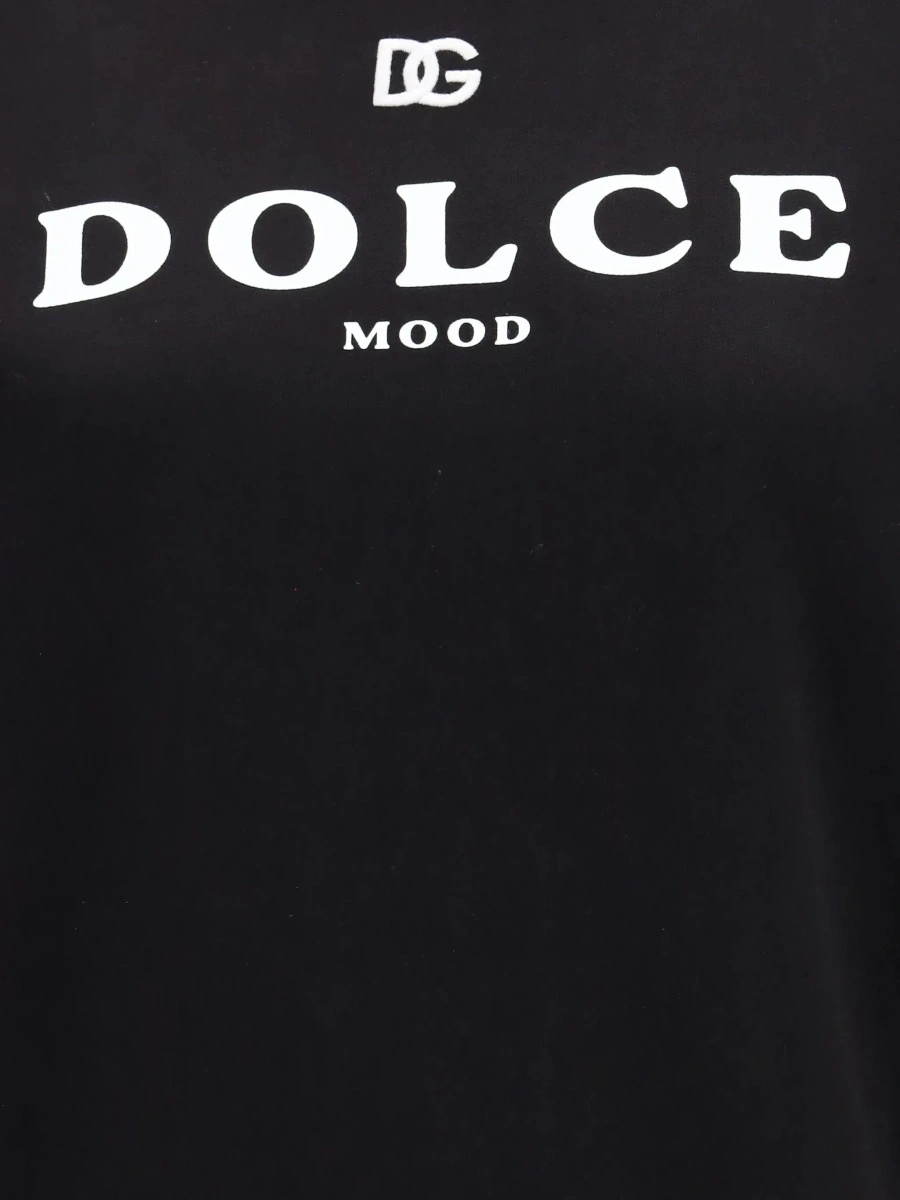 Bluza trening Cotton logo crewneck Sweatshirt - Img 5
