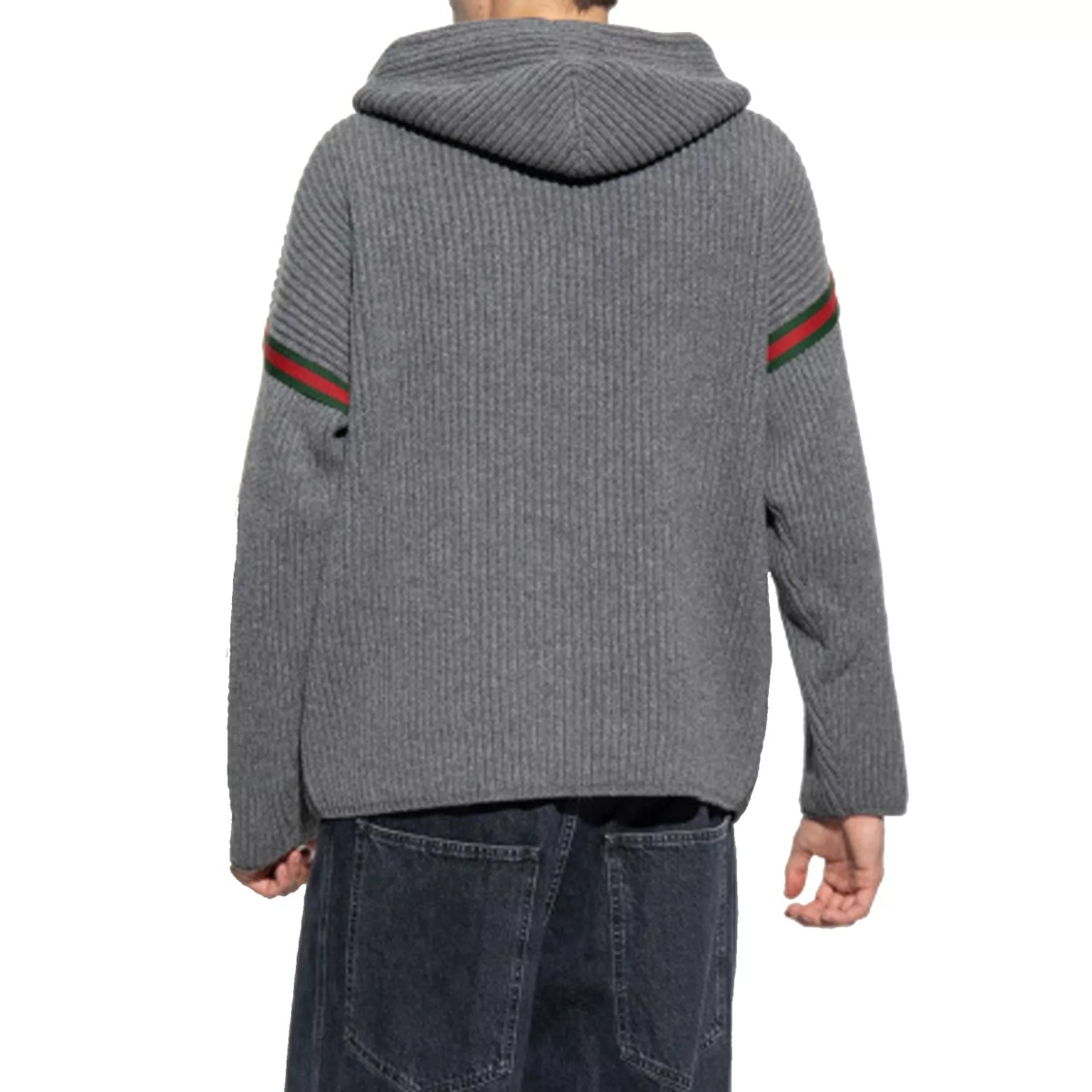 Bluza trening Gucci Wool Zipped Sweatshirt - Img 3