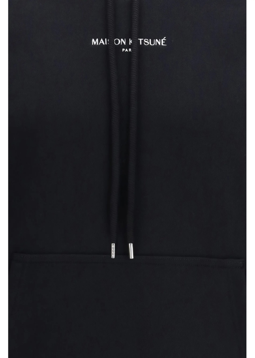 Bluza trening MAISON KITSUNÉ Cotton Sweatshirt with embroidered logo - Img 3