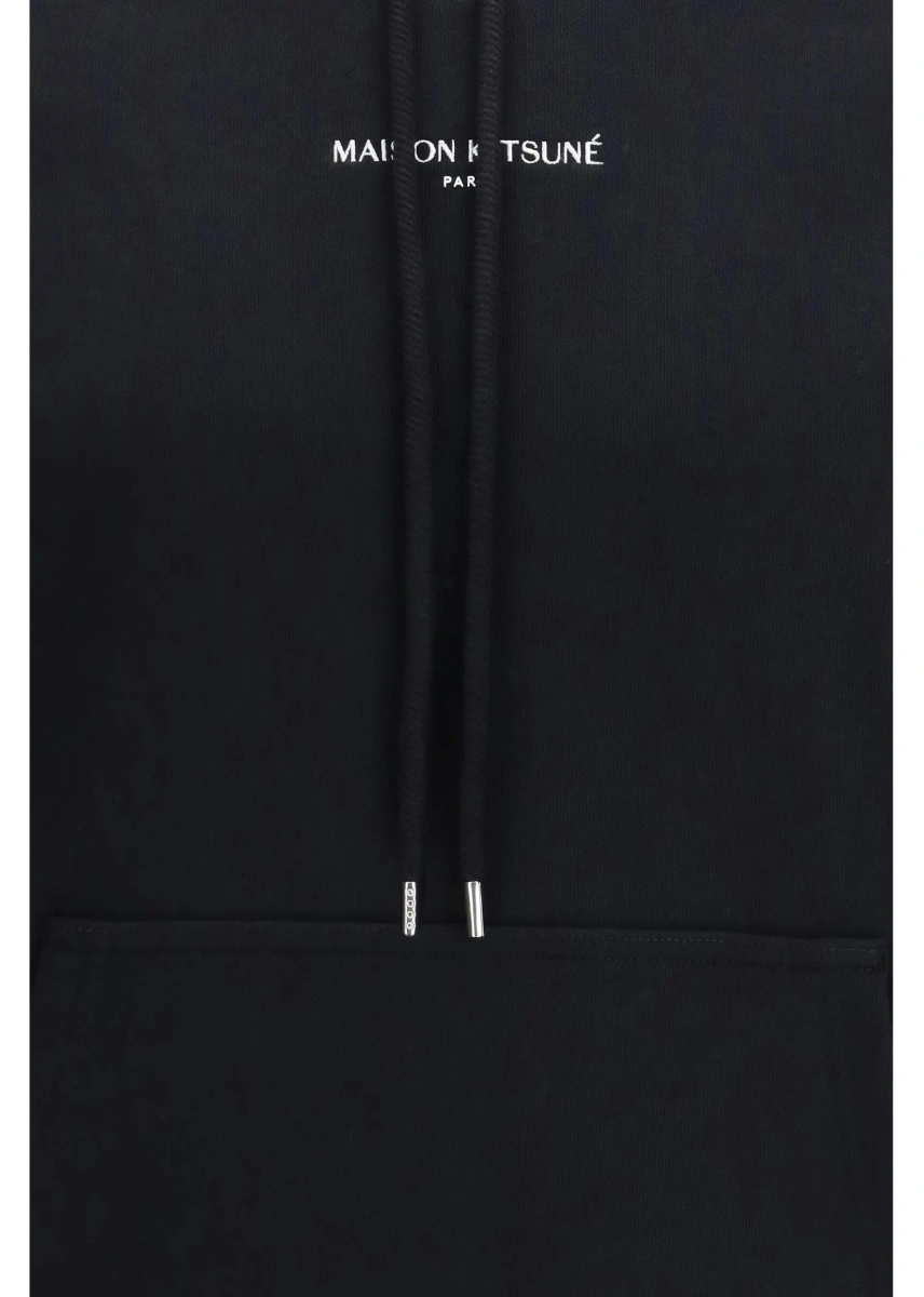 Bluza trening MAISON KITSUNÉ Cotton Sweatshirt with embroidered logo - Img 3