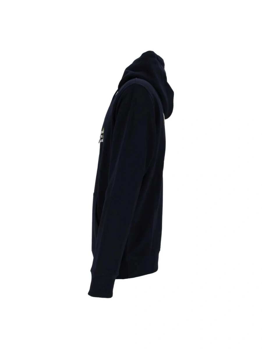 Bluza trening NAVY Vine Embroidered Slogan Hoodie - Img 2