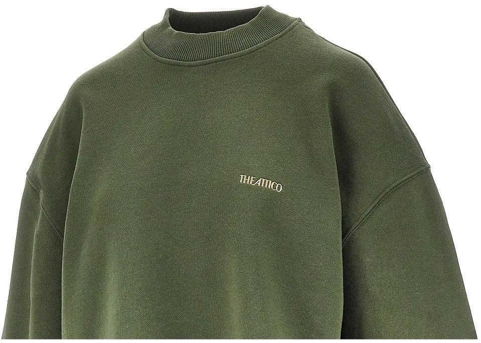 Bluza trening Oversized sweatshirt with moulded hem - Img 2