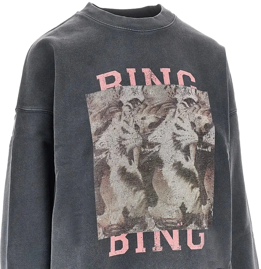 Bluza trening Tiger Bing print 'Miles' sweatshirt - Img 2