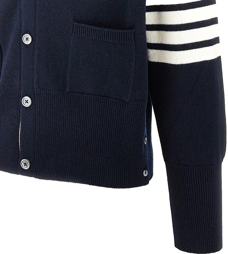 Bluza trening Wool cardigan with horse inlay - Img 2