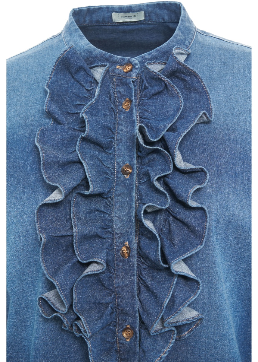 Bluze Shirt with ruffle details - Img 4
