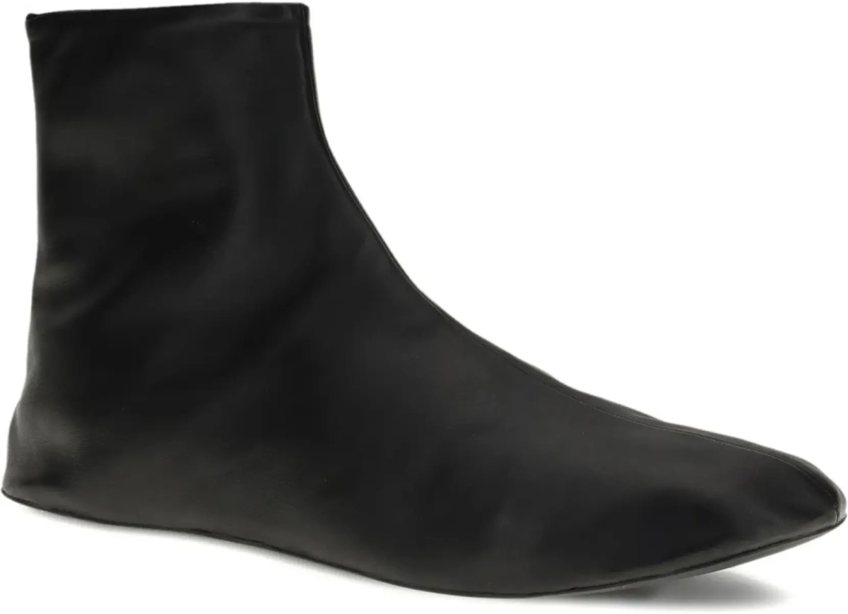 Bocanci Leather ankle Boots lined with soft shearling - Img 2