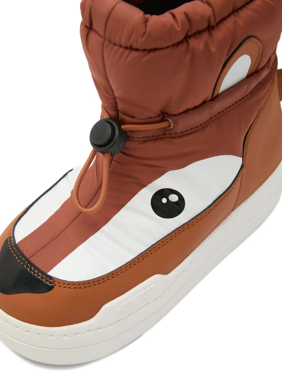Bocanci Moon Boot maro din polyester si poliuretan - Img 4