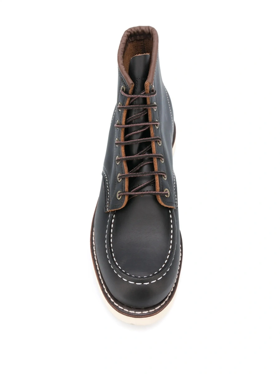 Bocanci Red Wing negri din piele - Img 4