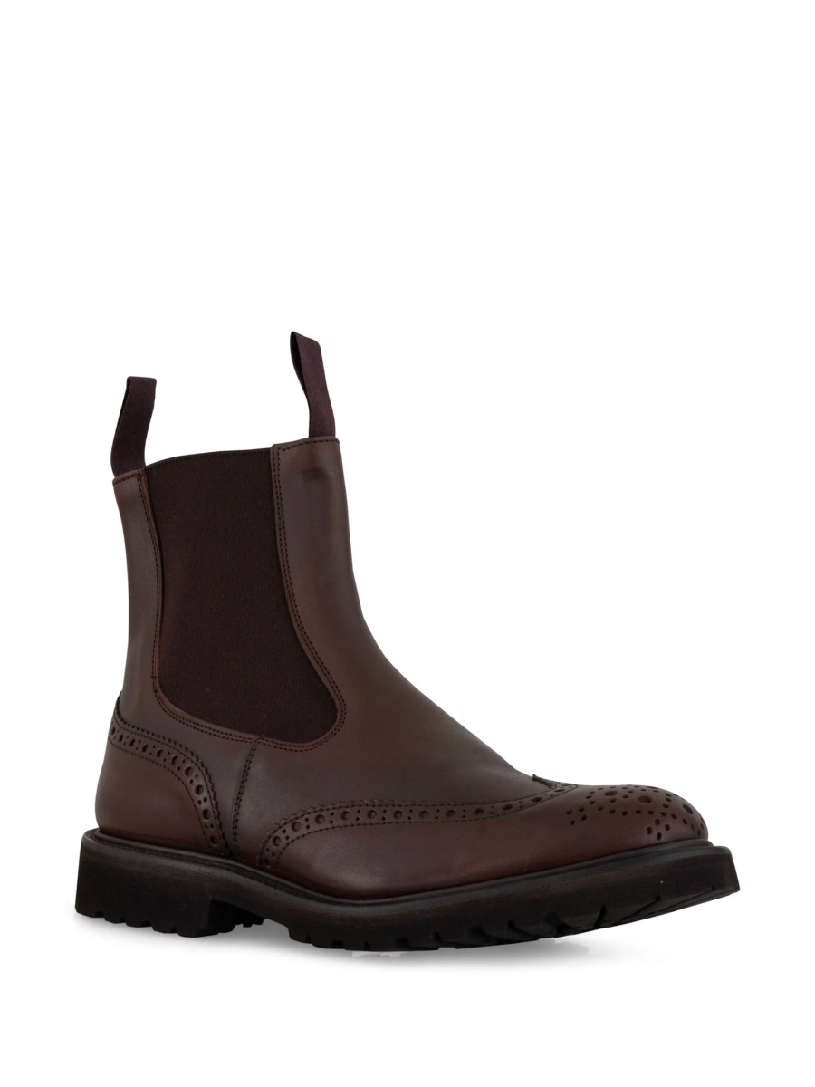 Bocanci TRICKER'S maro din piele - Img 2