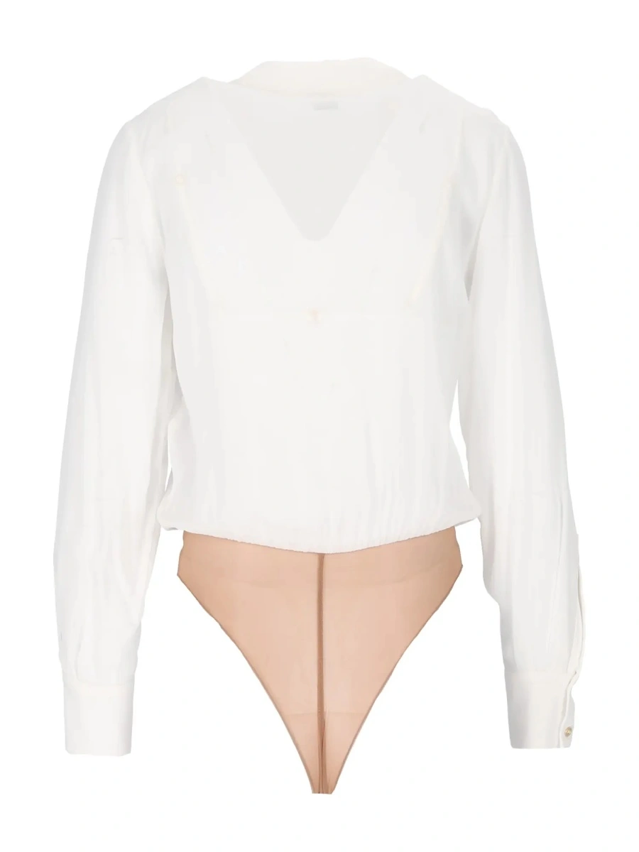 Body Elisabetta Franchi alb - Img 3