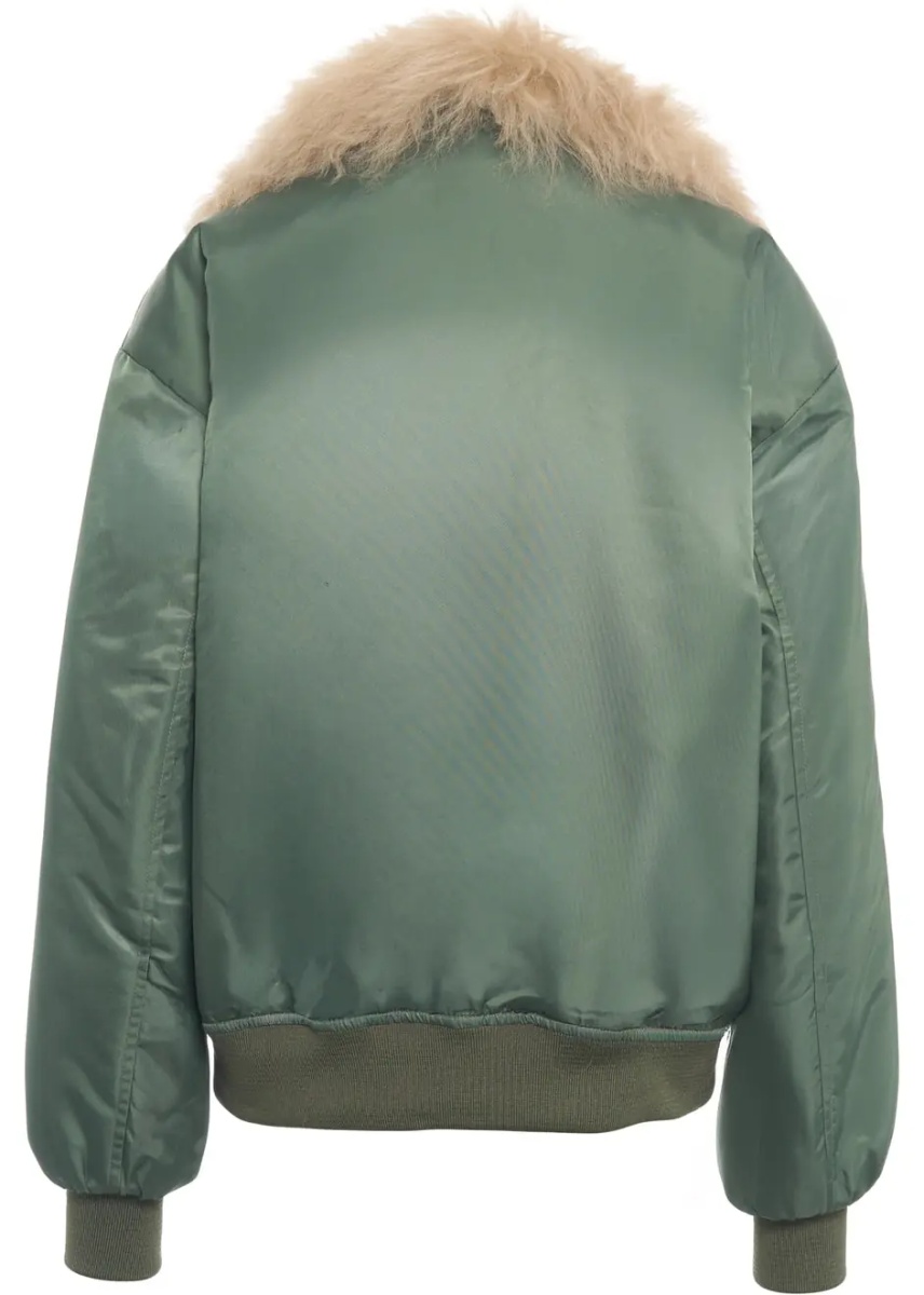 Bomber Bomber jacket with sheepskin - Img 4