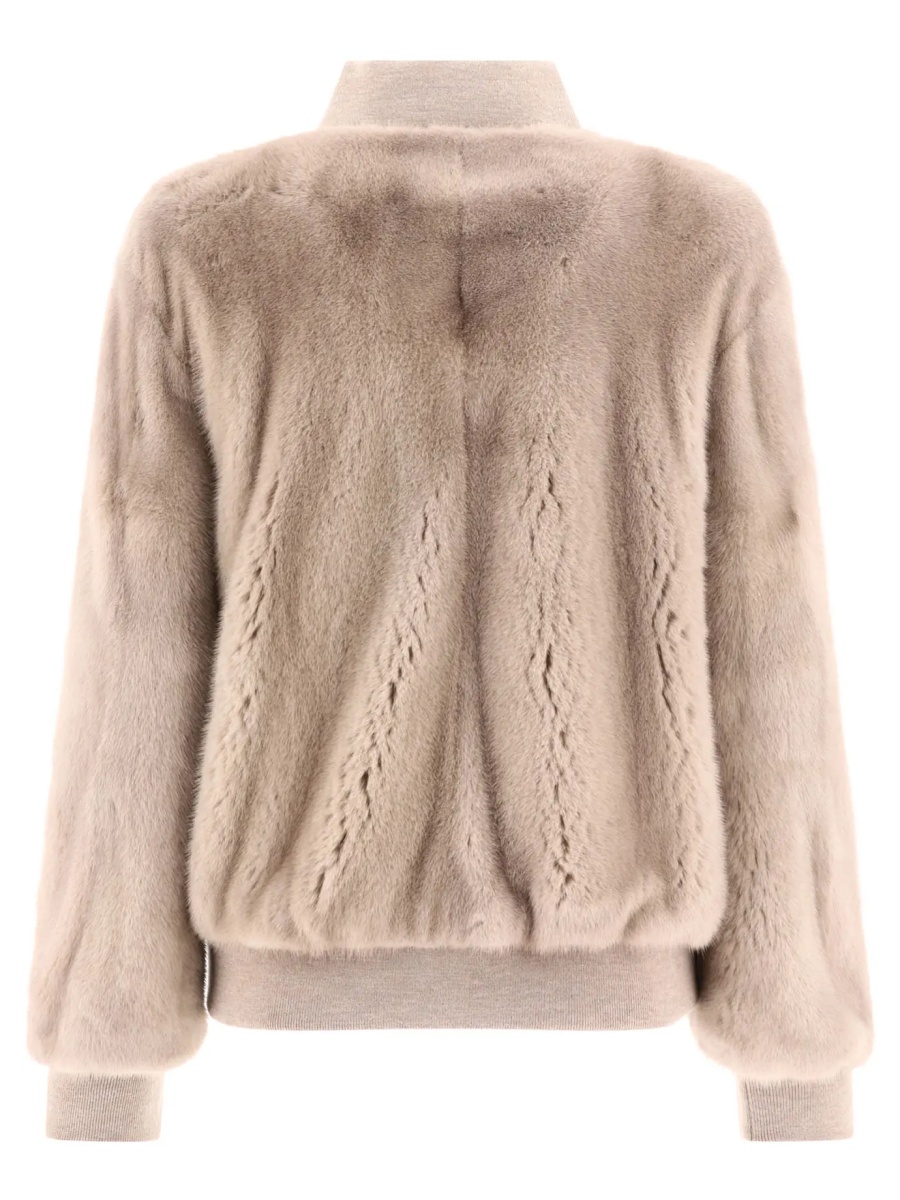 Bomber GIOVI Mink fur bomber jacket - Img 2