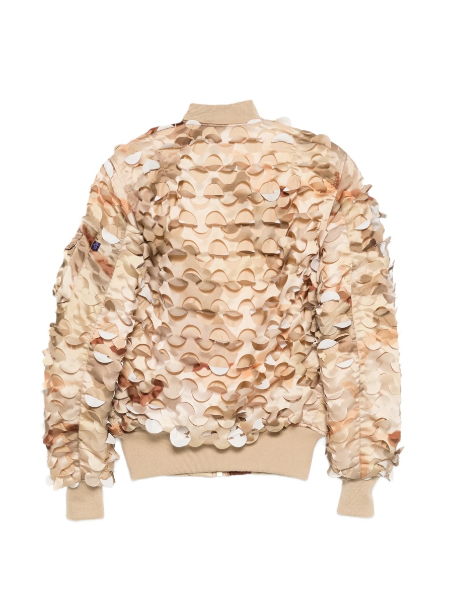 Bomber jacket Alpha Industries neutra din nylon - Img 2