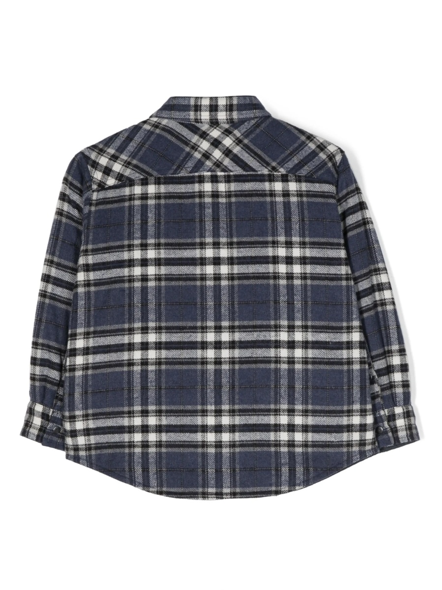 Bomber jacket Aspesi albastra din acrilic si fibre - Img 2
