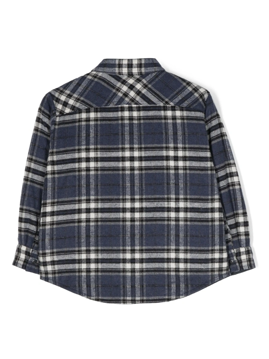 Bomber jacket Aspesi albastra din acrilic si fibre - Img 2