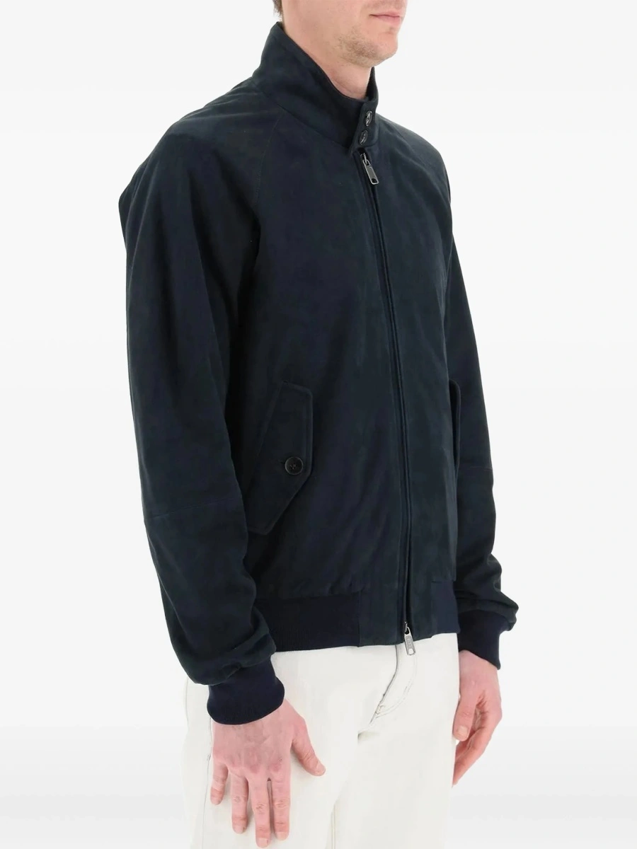 Bomber jacket Baracuta albastra - Img 2