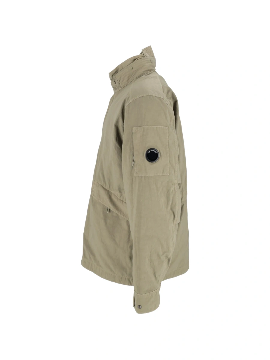 Bomber jacket C.P. Company neutra din poliamida - Img 2