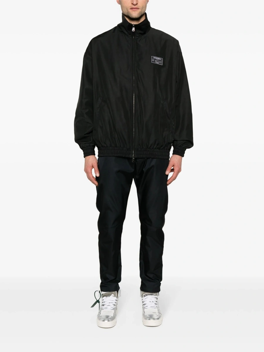 Bomber jacket Dolce &amp; Gabbana neagra din polyester - Img 2