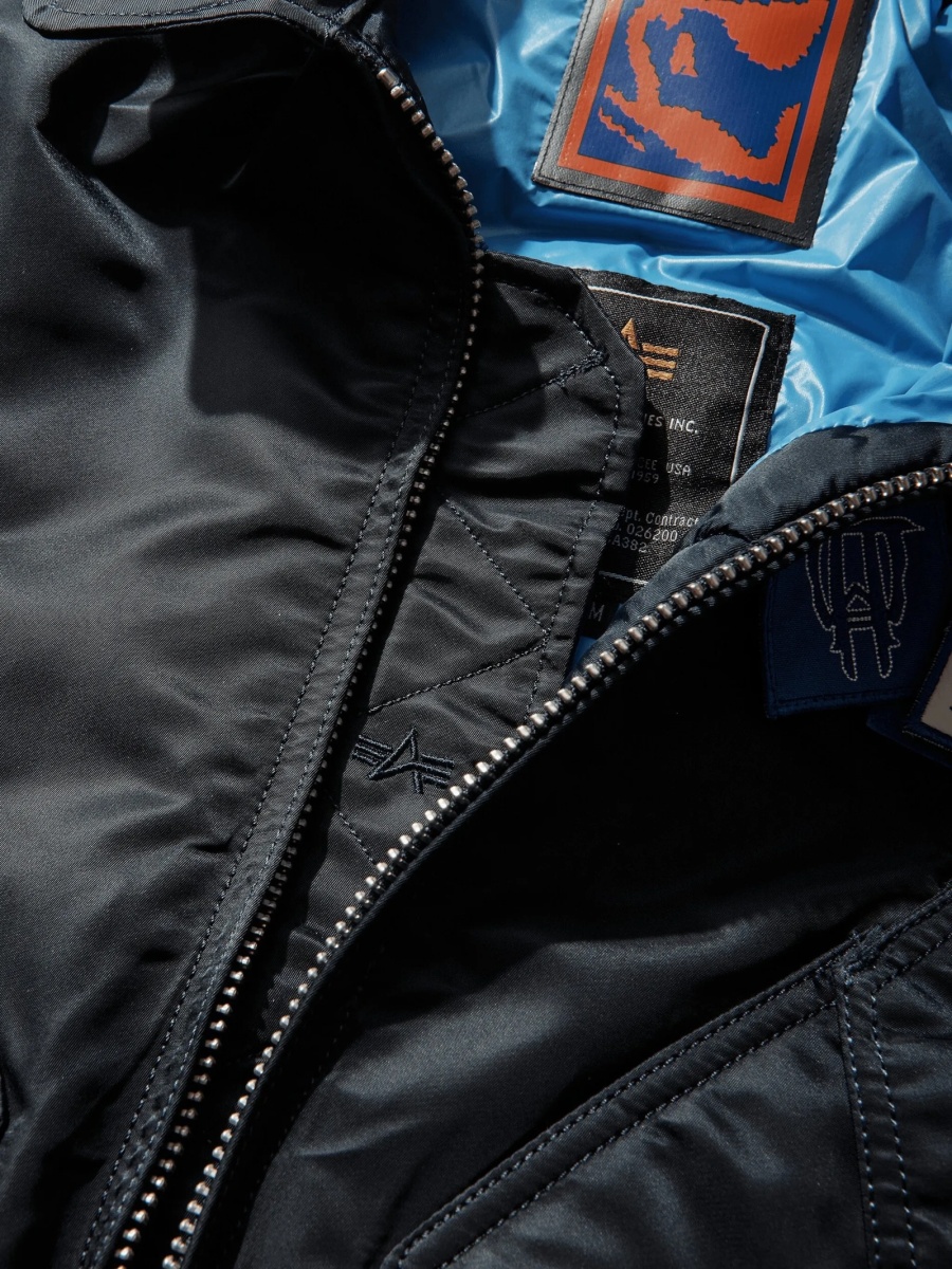 Bomber jacket GR10K albastra - Img 3