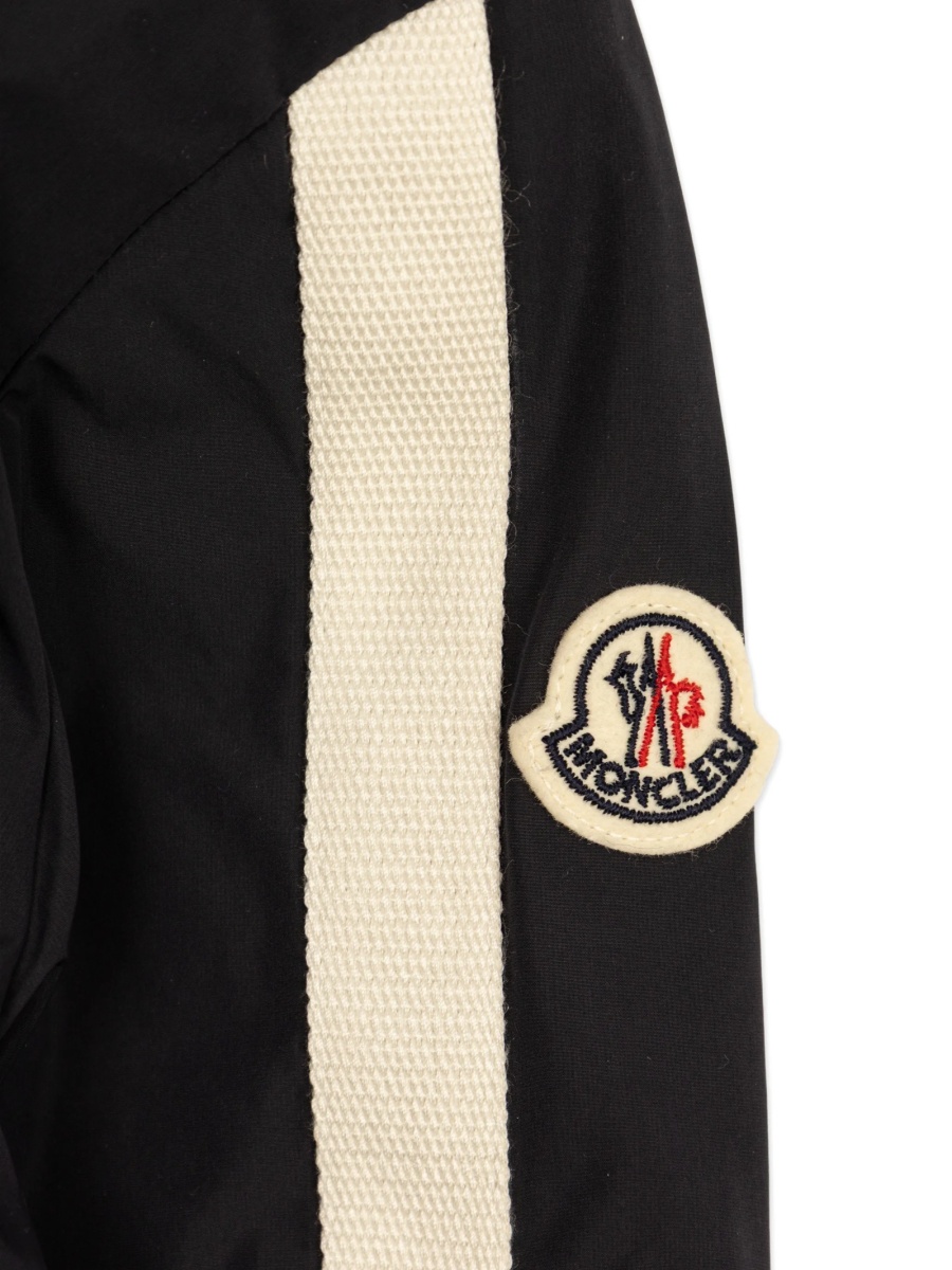 Bomber jacket Moncler neagra din polyester - Img 3
