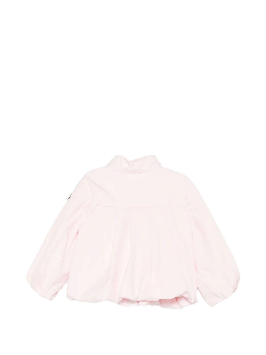 Bomber jacket Moncler roz din polyester - Img 2