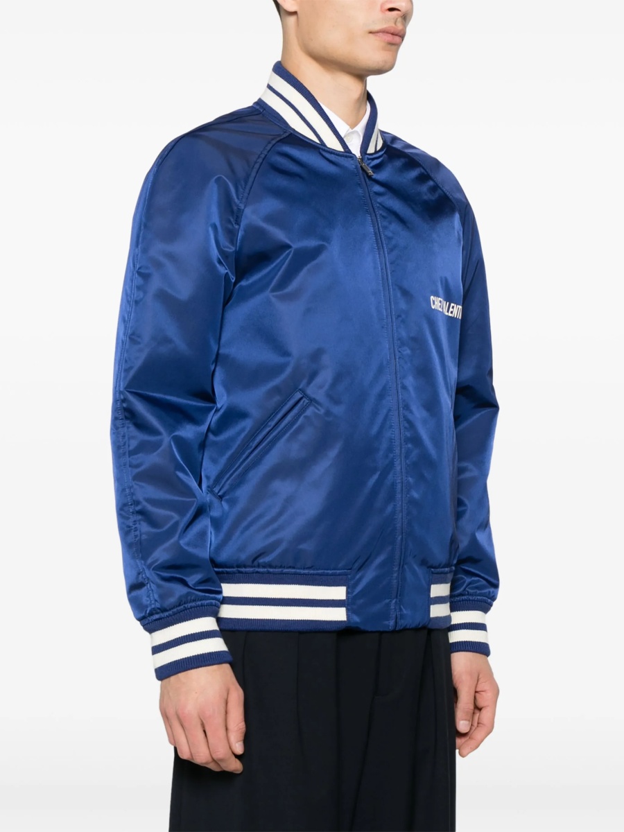 Bomber jacket Valentino Garavani albastra din poliamida - Img 3