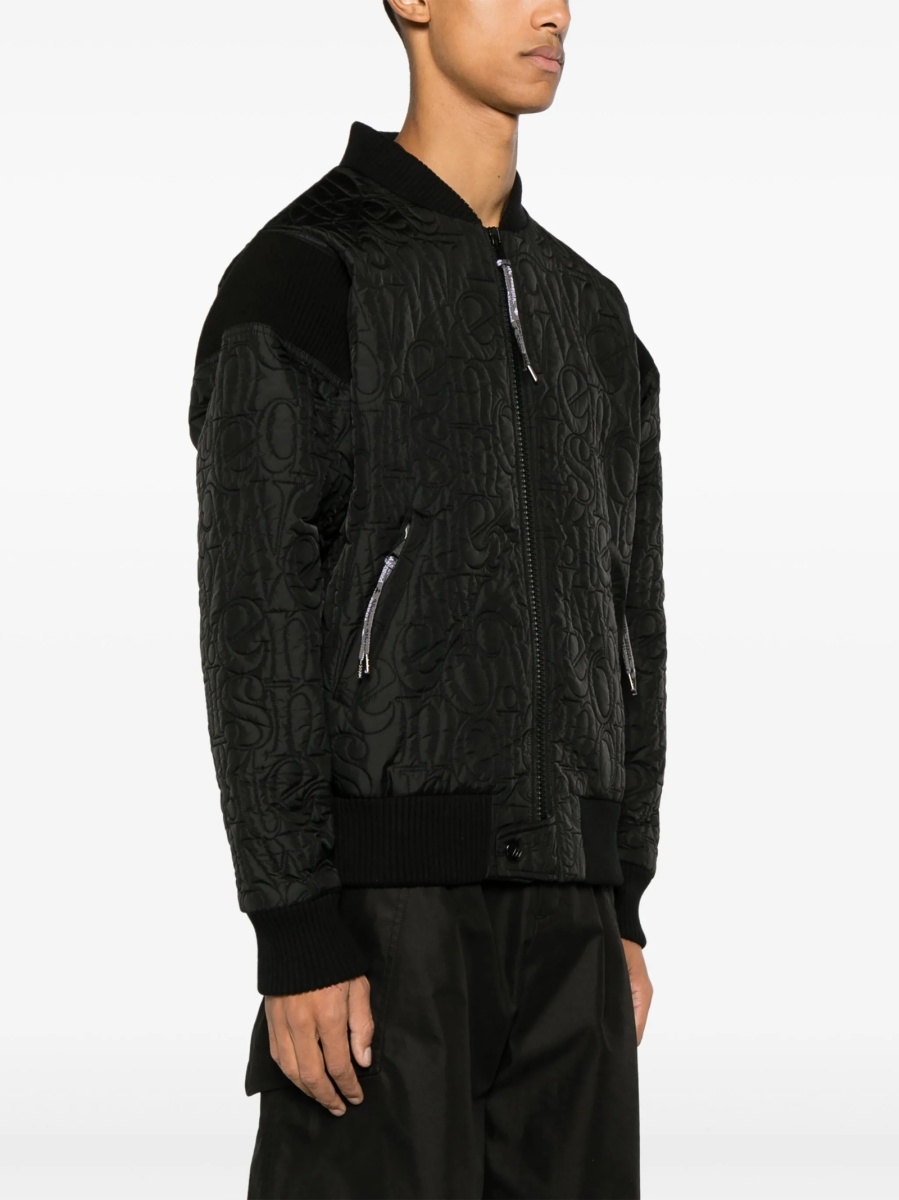 Bomber jacket Vivienne Westwood neagra din poliamida - Img 3