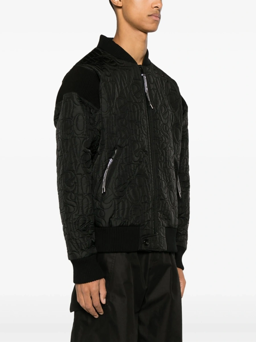 Bomber jacket Vivienne Westwood neagra din poliamida - Img 3