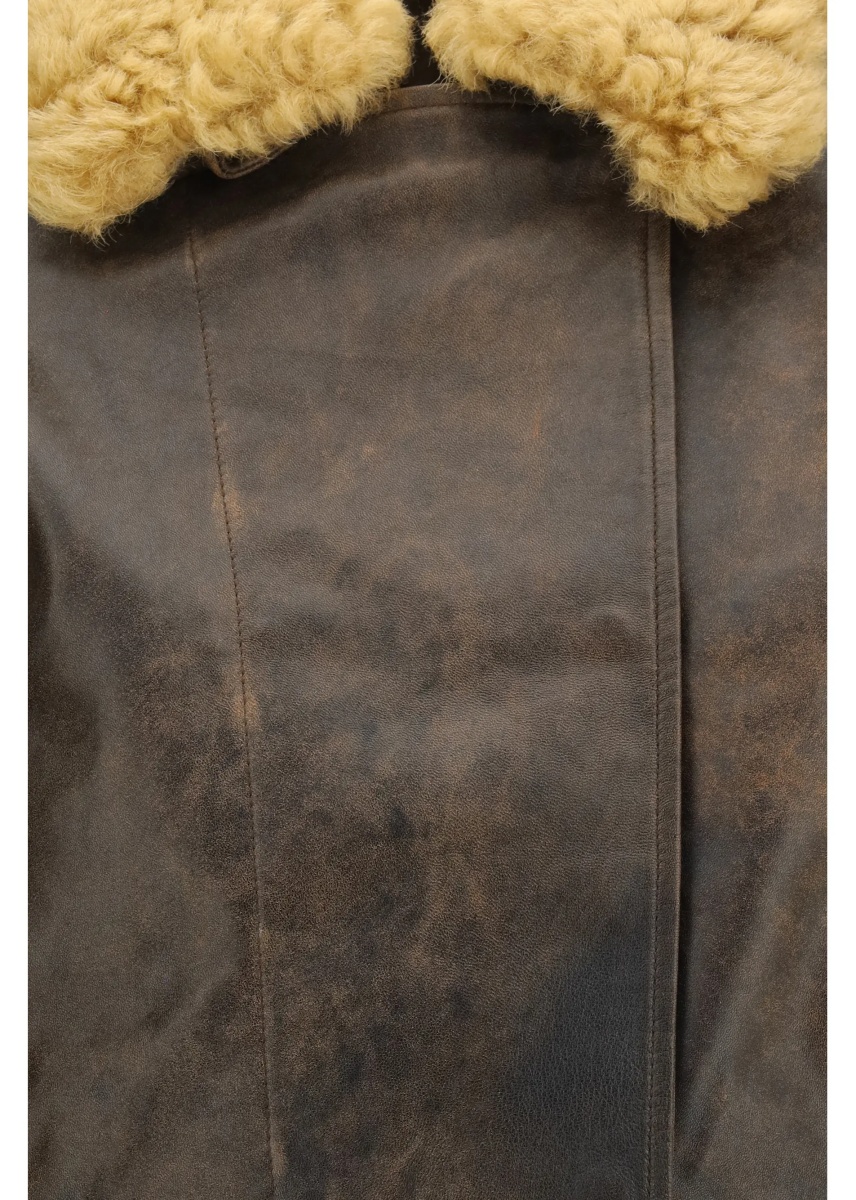 Bomber Leather Bomber Jacket - Img 3