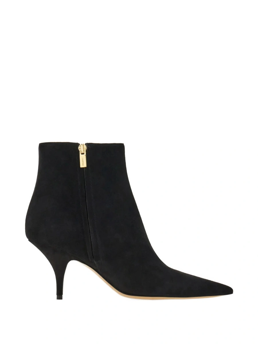 Botine Ferragamo negre din piele intoarsa - Img 7