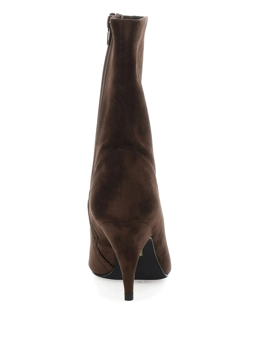 Botine Jeffrey Campbell maro din piele - Img 7