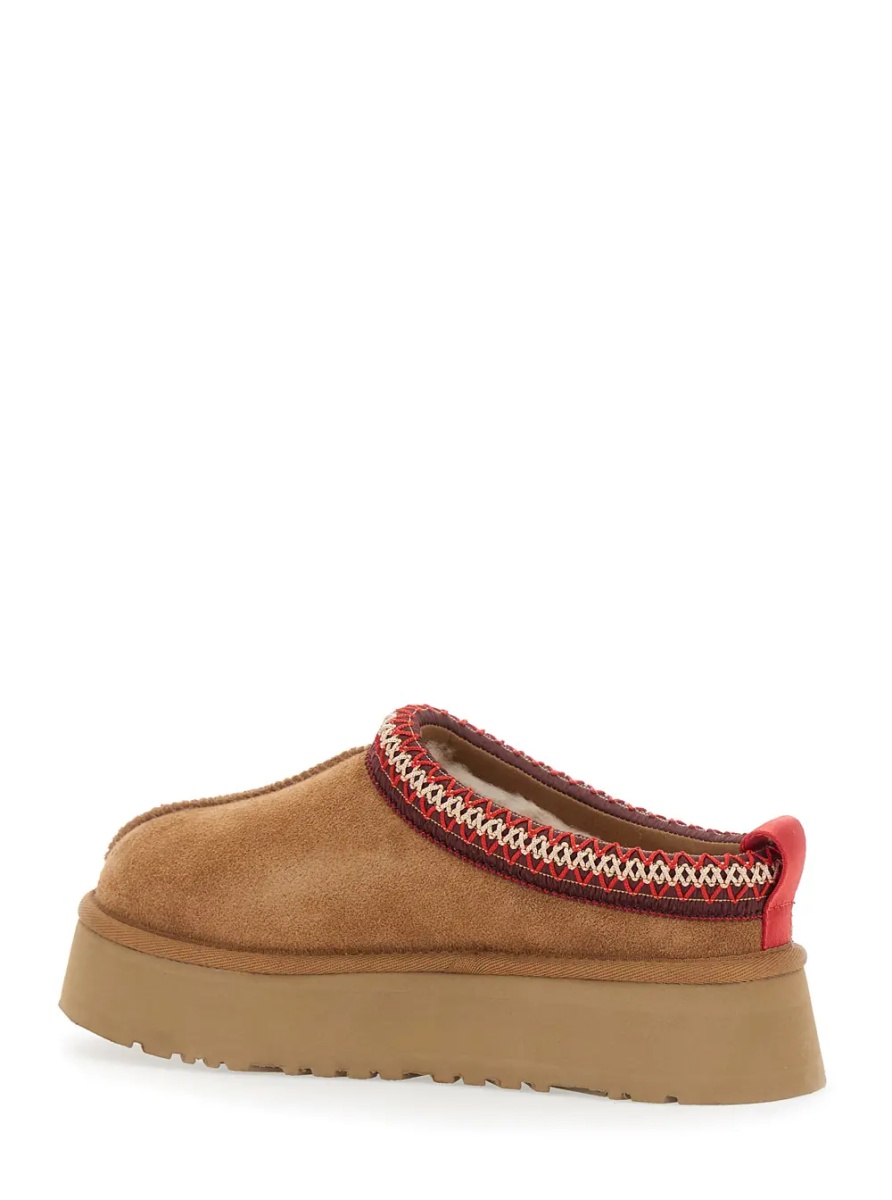 Botine Mules 'Tasman' with Braided Edge in Brown Suede for Women - Img 3
