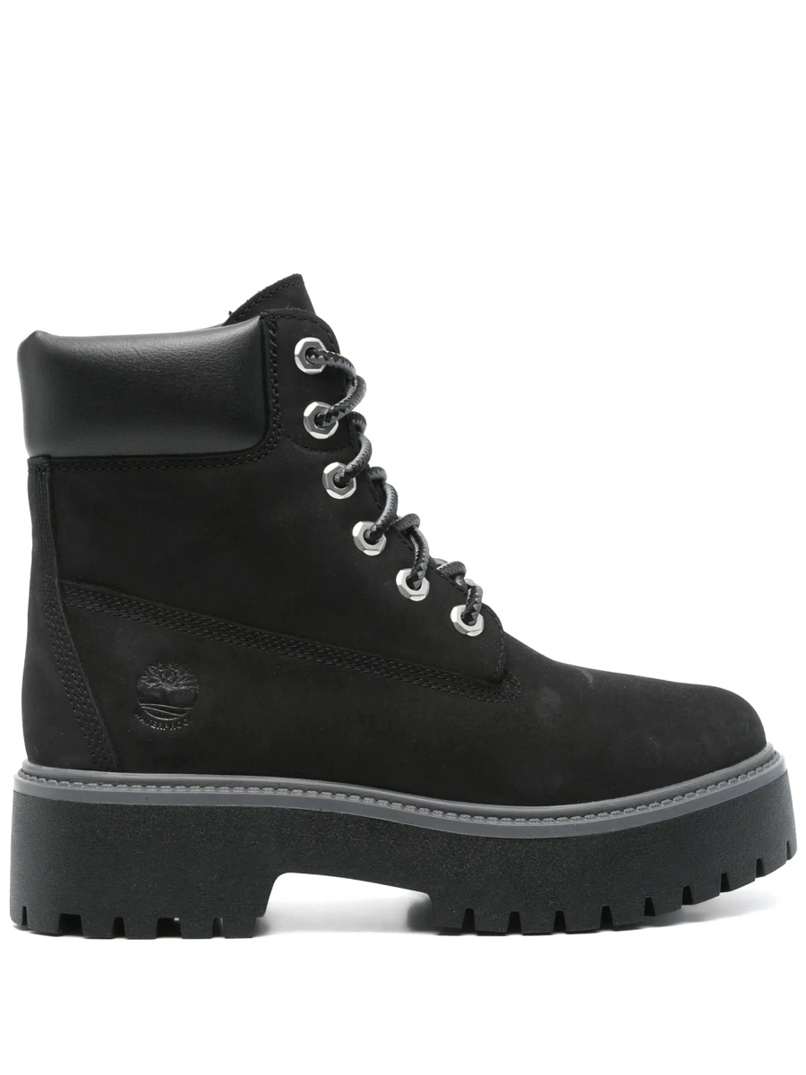 Botine Timberland negre din piele - Img 8