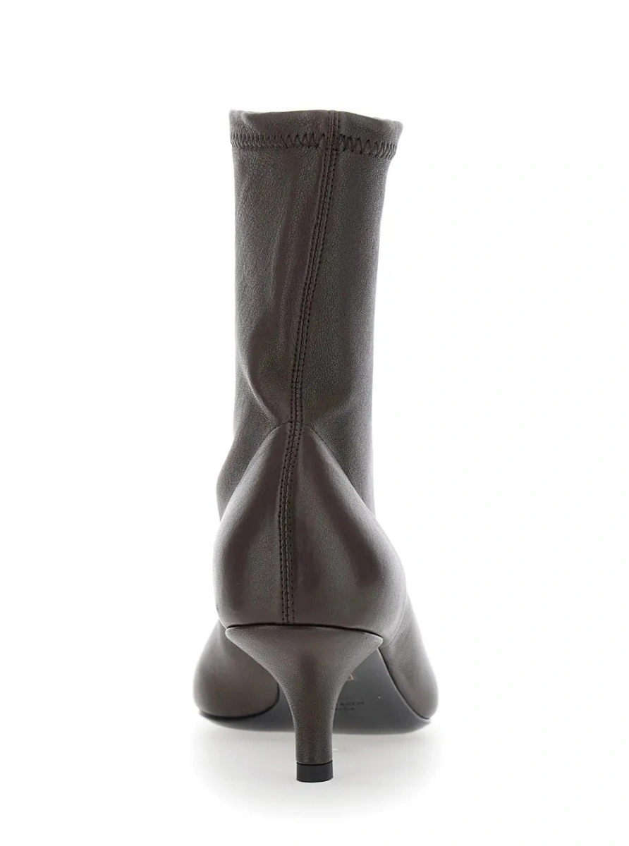 Botine TOTEME maro din piele - Img 4