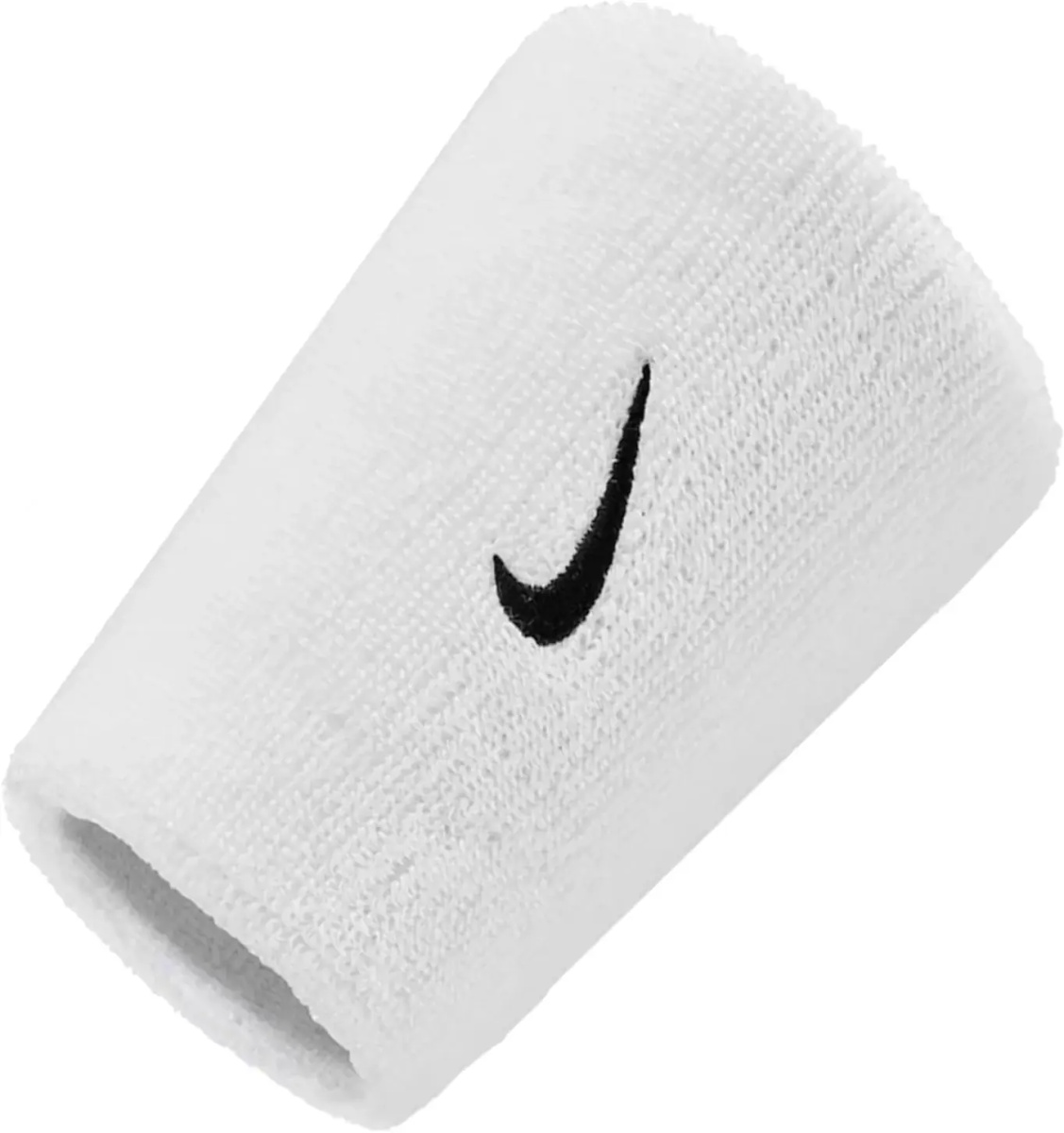 Bratari Swoosh Classic Double Wide Wristbands 2PK - Img 2