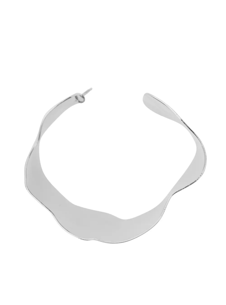 Bratari 'TINA' silver-colored Bracelet with asymmetric design in bronze for women - Img 3