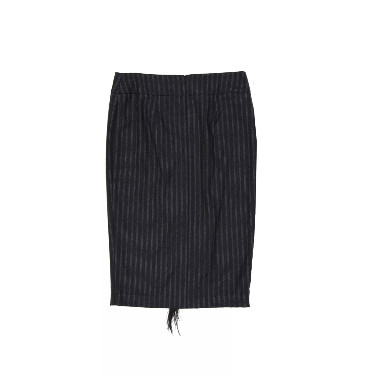 Brunello Cucinelli Wool Striped Skirt - Img 2