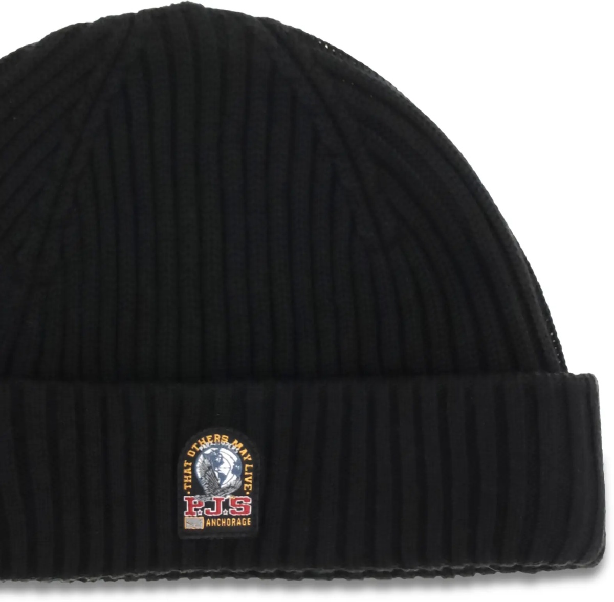 Caciula Beanie in ribbed knit with logo - Img 3