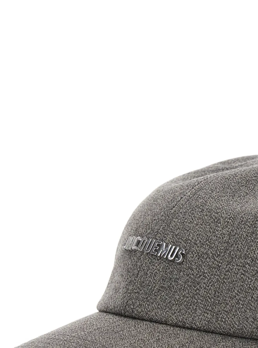 Caciula Cap with visor in brown fabric for unisex - Img 3