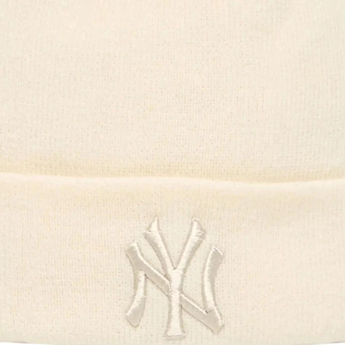 Caciula Wmns Metallic Bobble Beanie New York Yankees Hat - Img 3