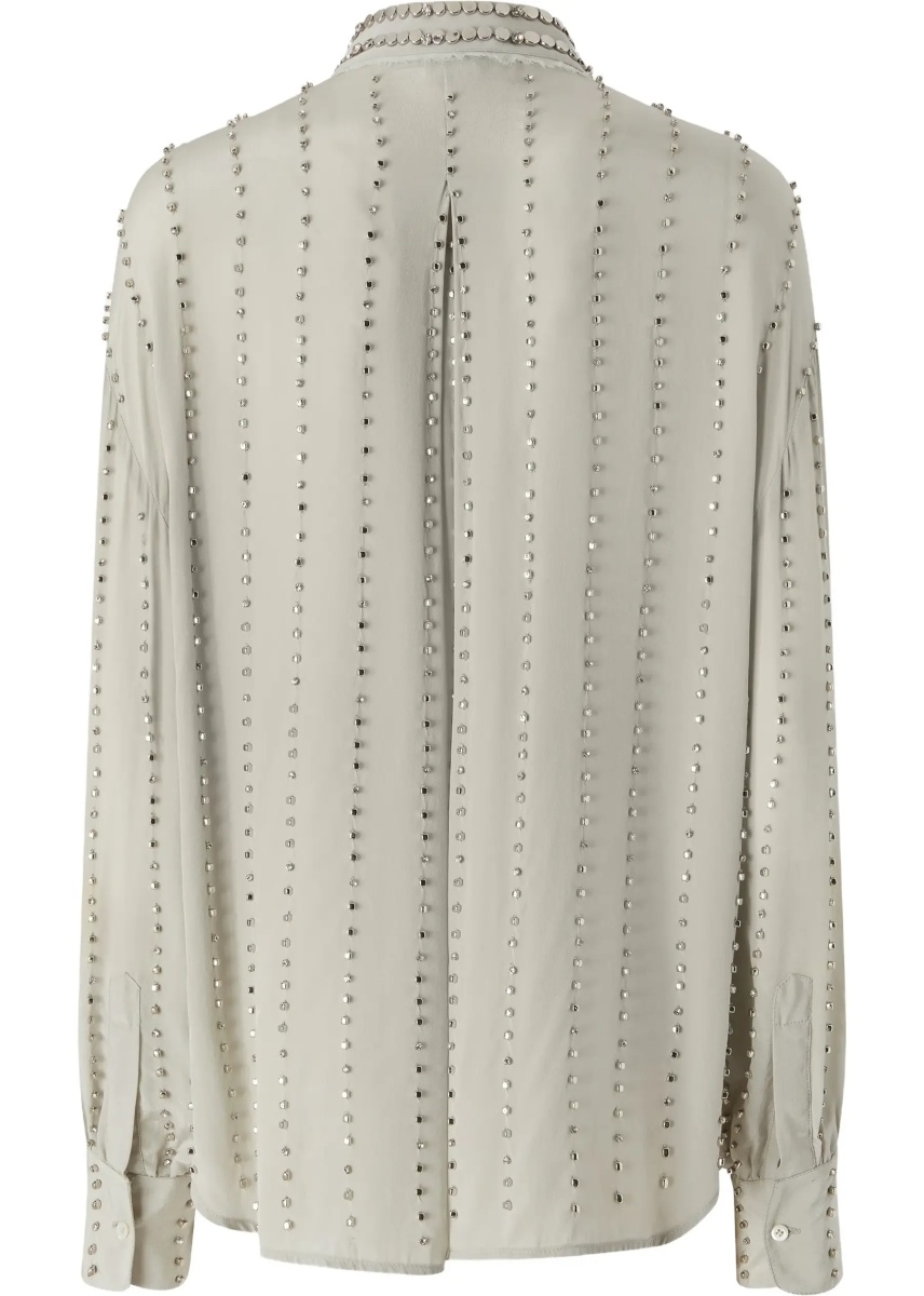 Camasa casual Caitlin Shirt with metal elements - Img 2