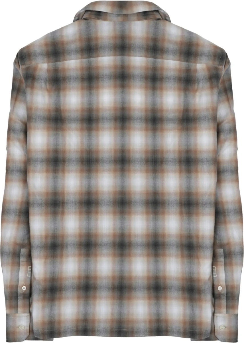 Camasa casual Camicia Con Stampa Check - Img 2