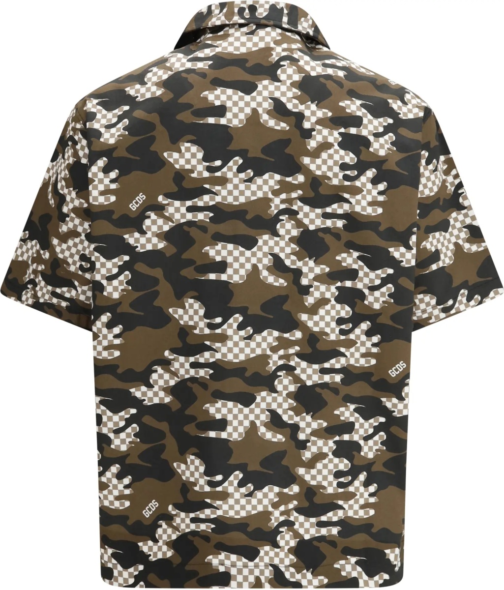 Camasa casual Checked Camo Shirt - Img 2