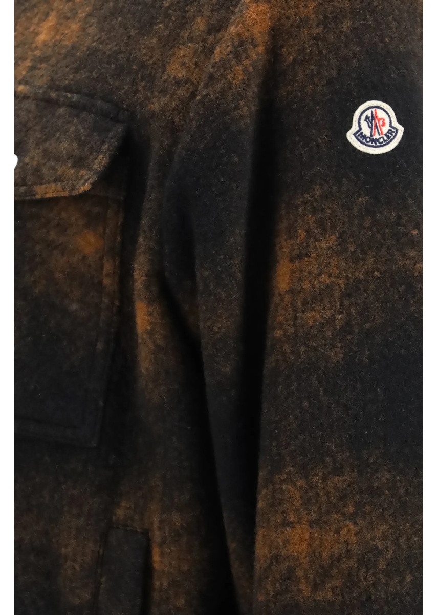 Camasa casual Embroidered flannel Shirt - Img 3