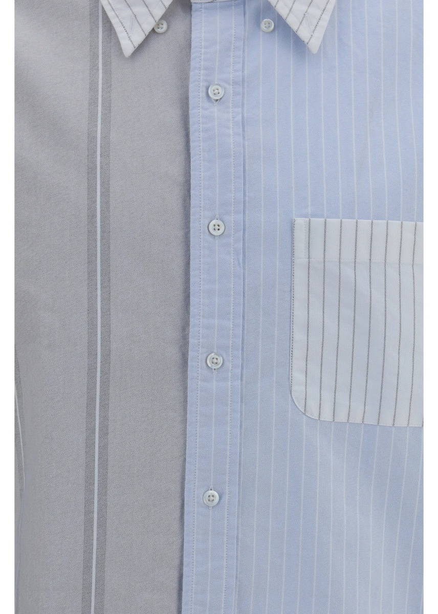 Camasa casual Funmix Striped Oxford Shirt - Img 3